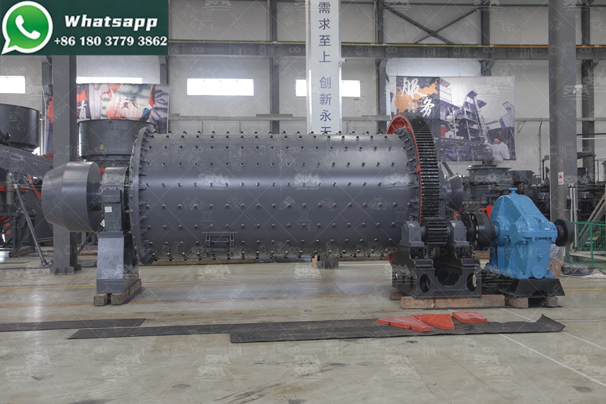 Planta de molienda de Mineral de hierro 21 t/h con Molino de Bolas — Brasil