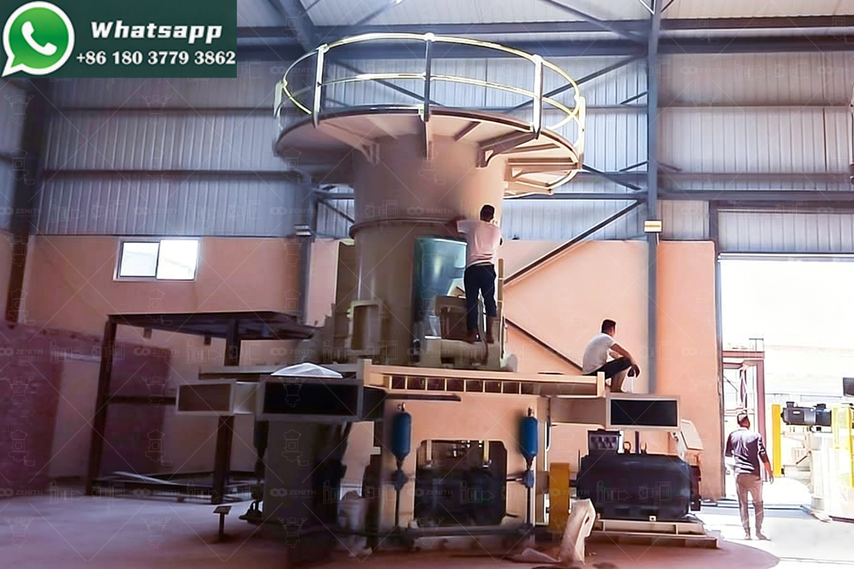 Molino Vertical Ultrafino LUM para Caolín — 14 t/h, caso de éxito en Bolivia