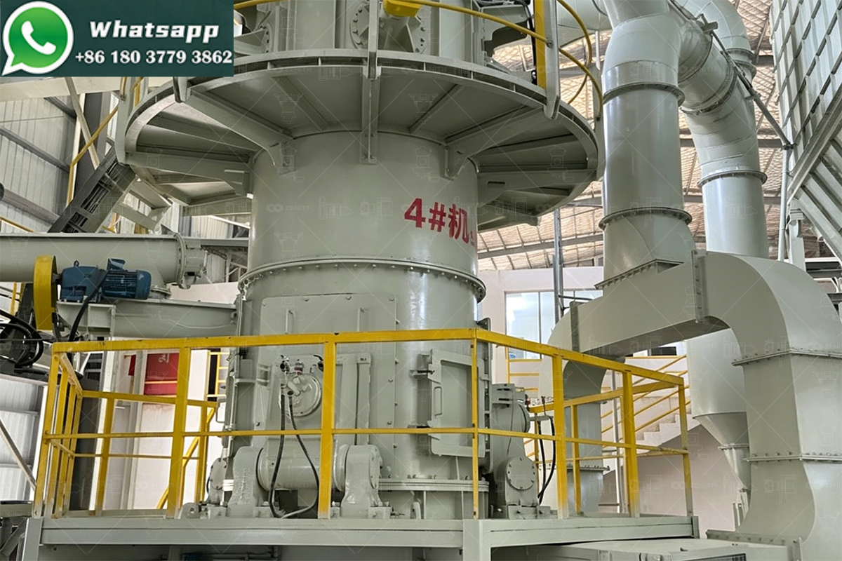 Planta de molienda de Caolín 5 t/h con Molino Vertical Ultrafino LUM — República Dominicana