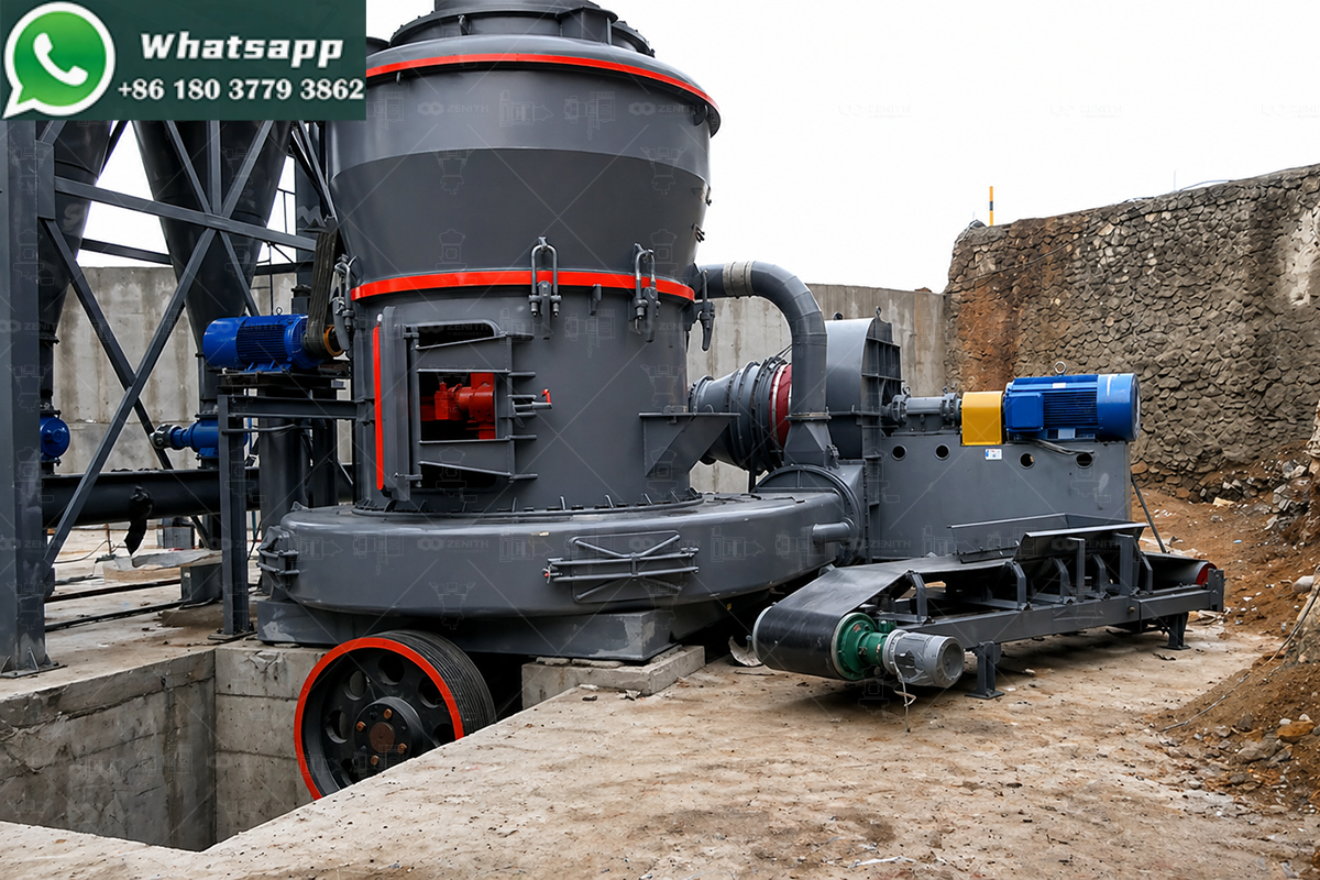 Planta de molienda de Feldespato 8 t/h con Molino Trapezoidal MTW — Chile