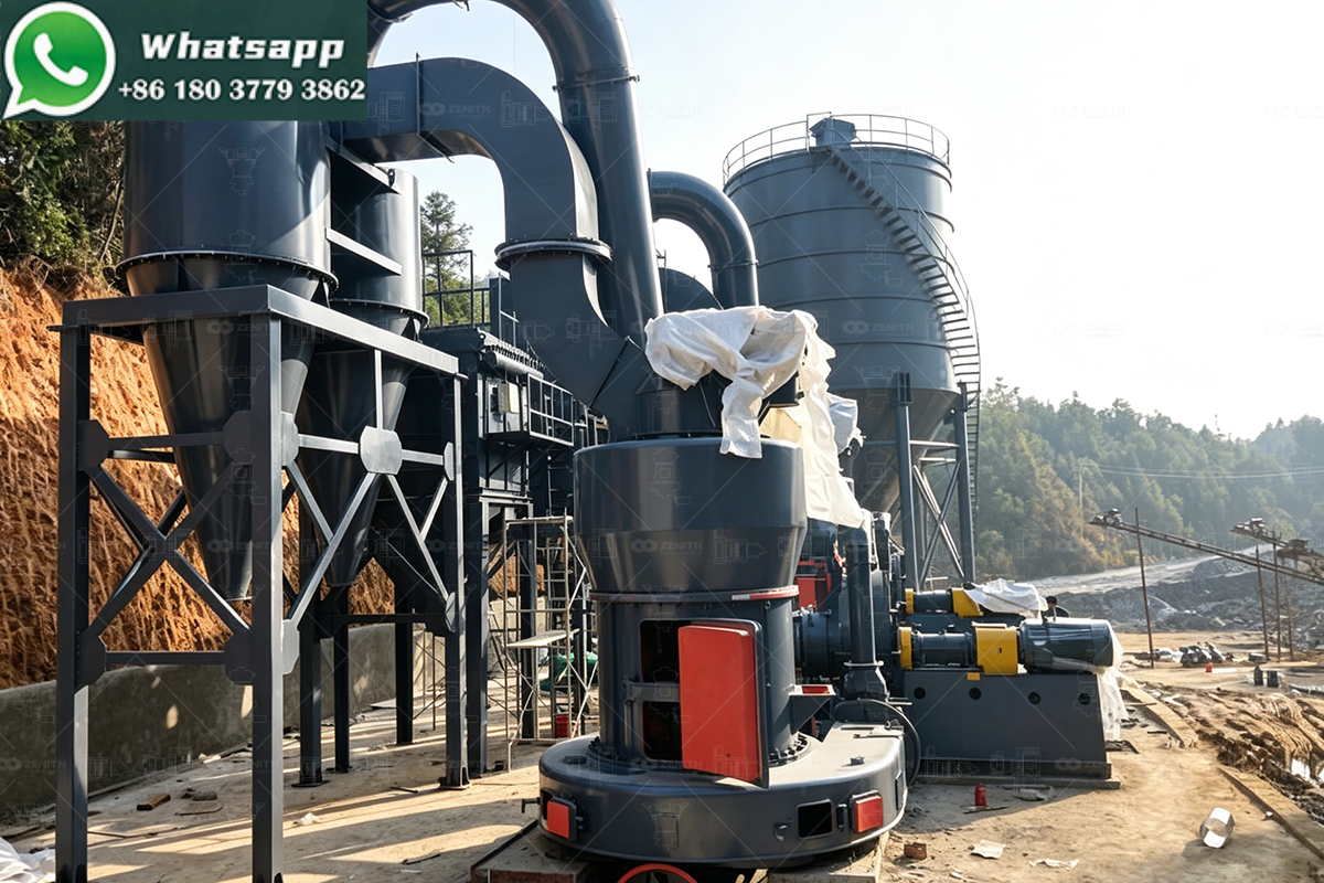 Planta de molienda de Carbonato de calcio (GCC) 7 t/h con Molino Trapezoidal MTW — Bolivia