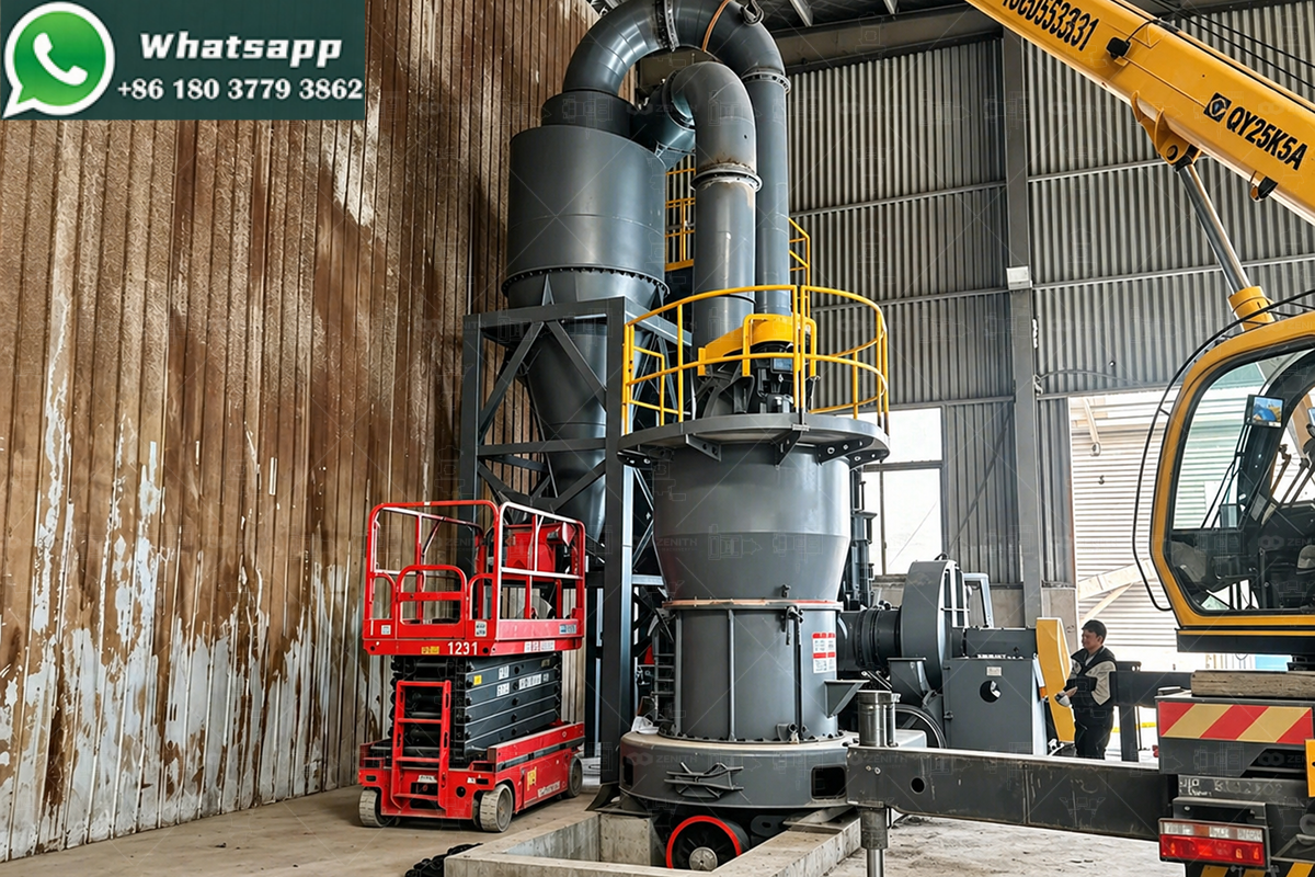 Planta de molienda de Bentonita 19 t/h con Molino Trapezoidal MTW — Chile