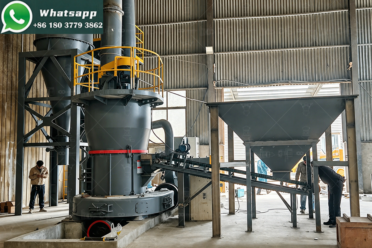 Molino Trapezoidal MTW para Feldespato — 31 t/h, caso de éxito en España