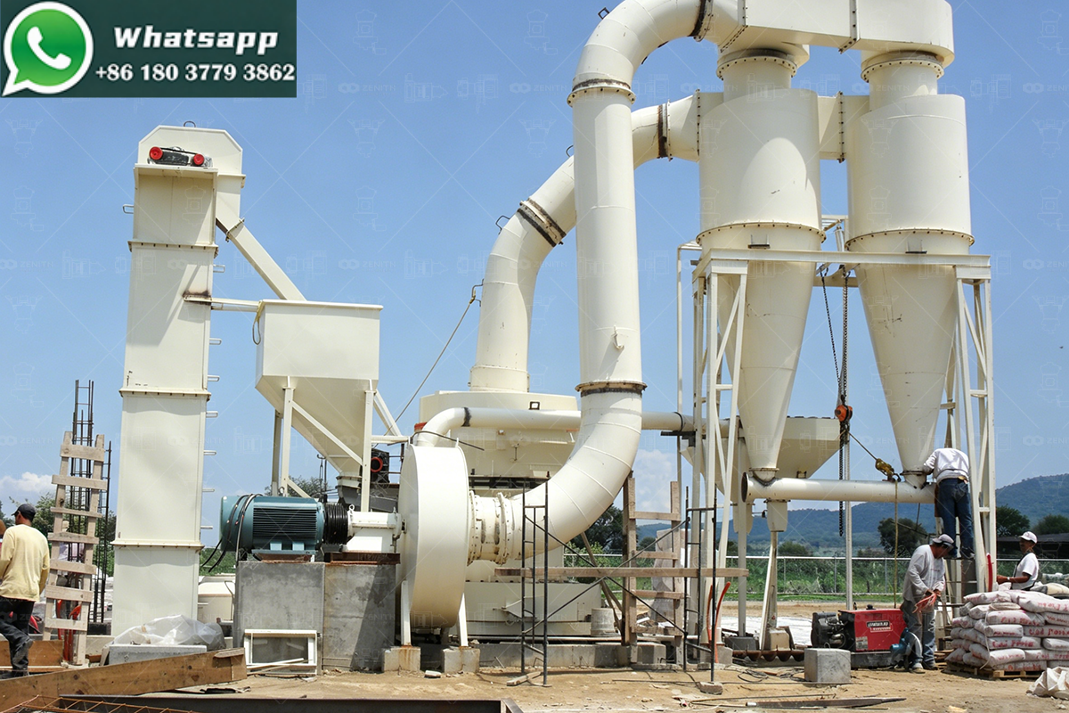 Planta de molienda de Bentonita 37 t/h con Molino Raymond — Marruecos