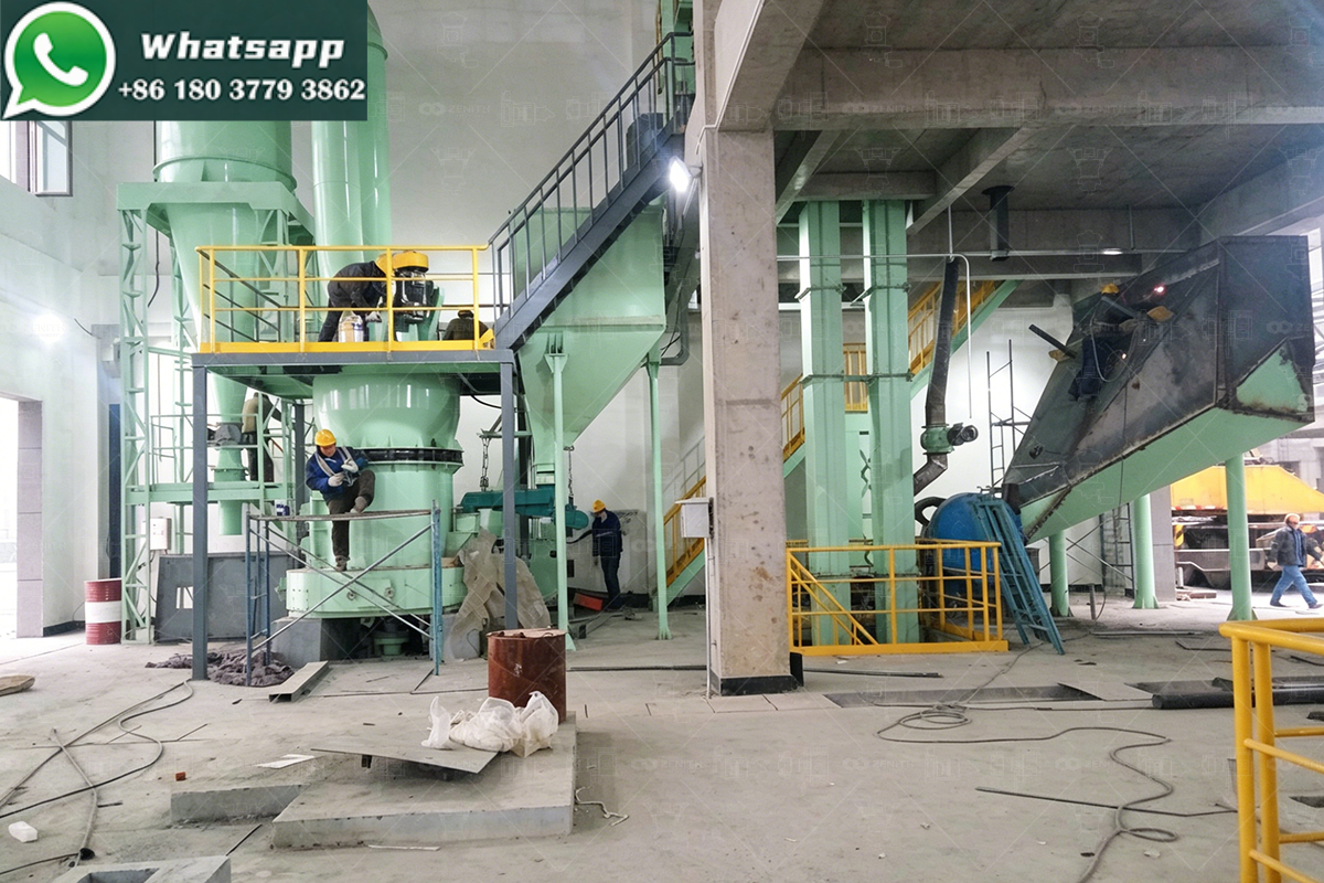 Planta de molienda de Cal viva (CaO) 5 t/h con Molino Raymond — Portugal