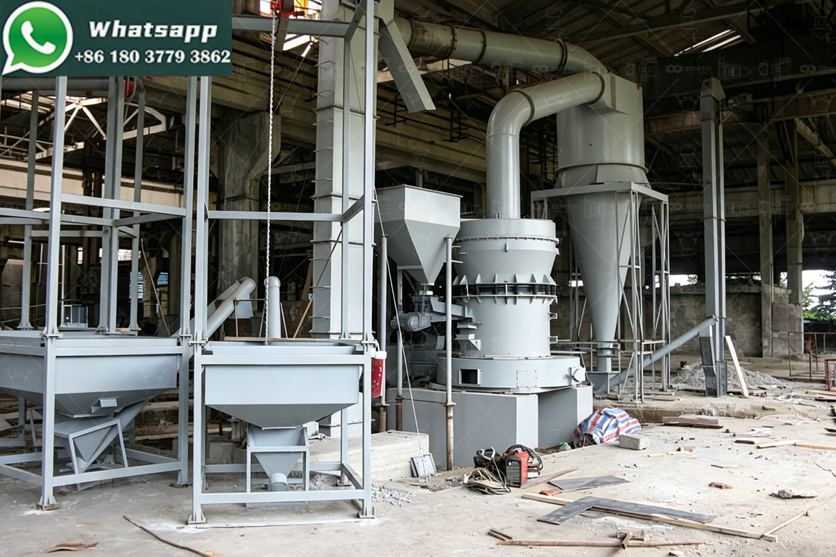 Planta de molienda de Arcilla 4 t/h con Molino Raymond — Marruecos