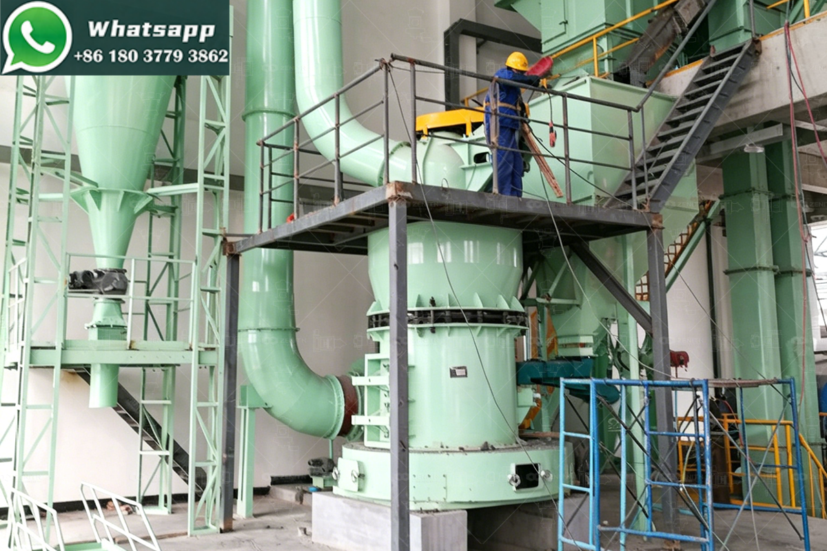 Planta de molienda de Caliza 35 t/h con Molino Raymond — Brasil