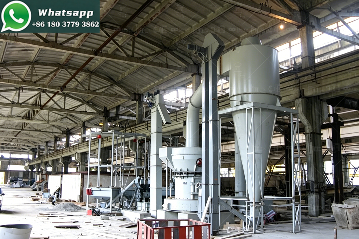 Planta de molienda de Arcilla 13 t/h con Molino Raymond — Marruecos