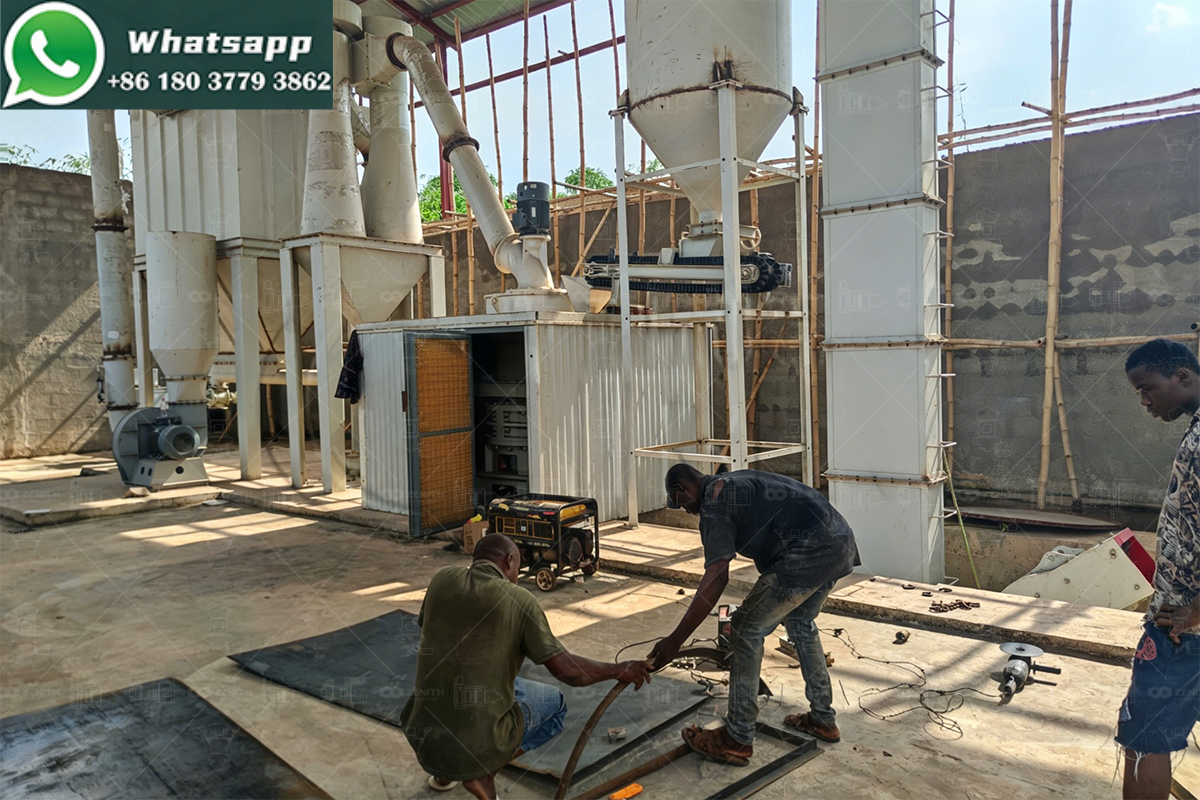 Planta de molienda de Barita 2 t/h con Molino Ultrafino XZM — Venezuela