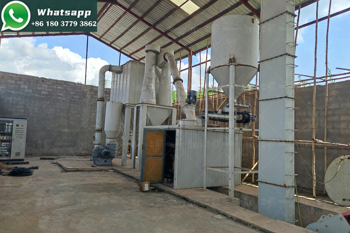 Planta de molienda de Carbonato de calcio (GCC) 11 t/h con Molino Ultrafino XZM — Paraguay